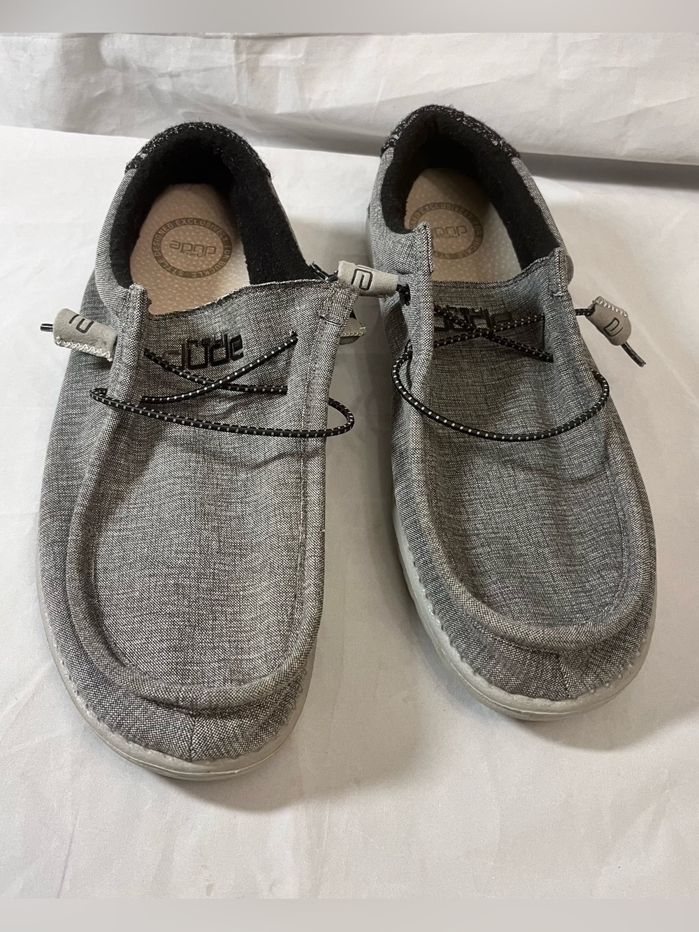 Hey Dude Men's Wally Slip-On Loafers in Gray